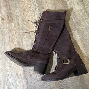 Womens Vero Cuoio suede boots size 7